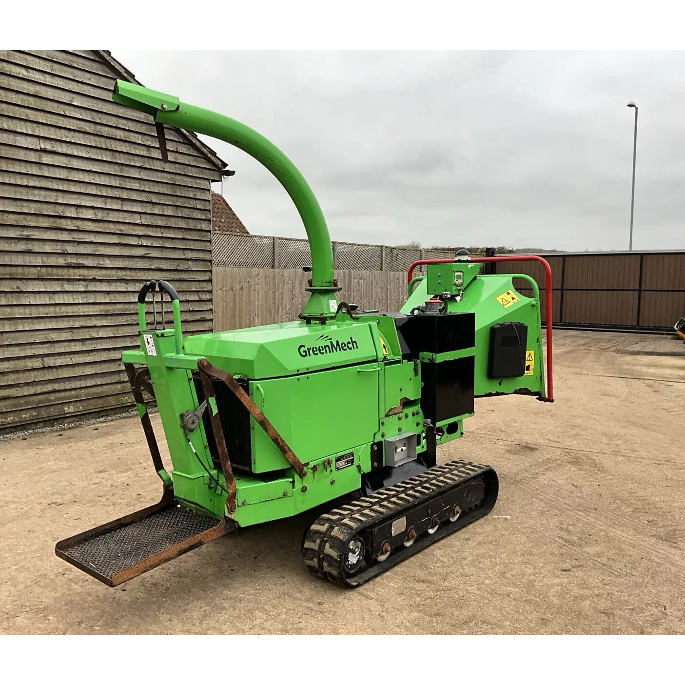 2016 GREENMECH ARBTRAK 150-35 TRACKED DIESEL 6 INCH WOODCHIPPER